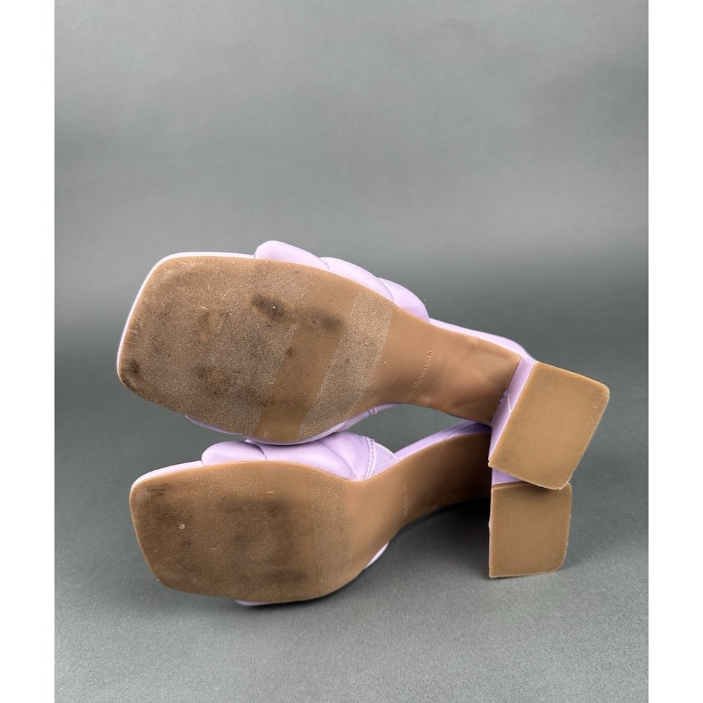 Open Edit Women's Sheena Sandals Purple Size 9 - Picture 11 of 11